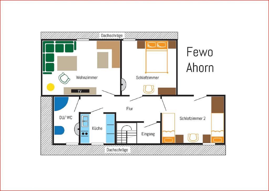 Ferienhaus Richter Drognitz 外观 照片